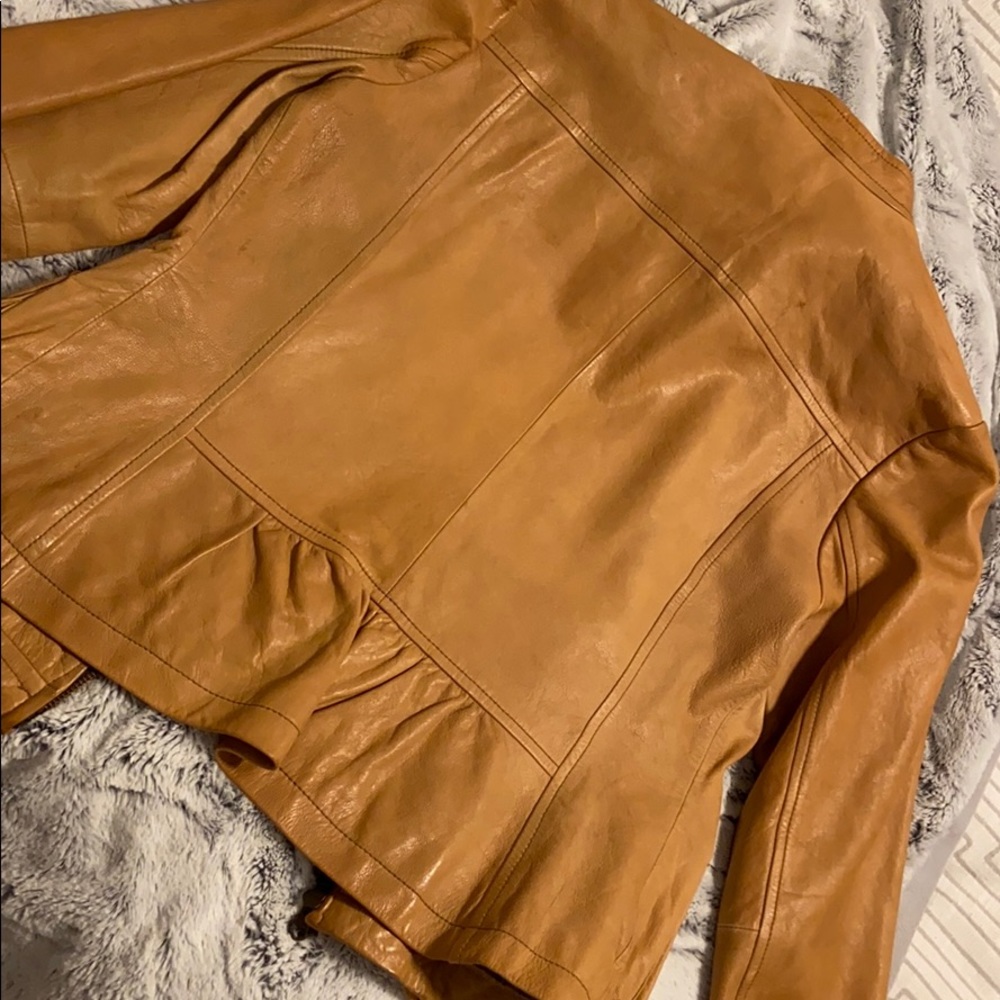 Banana Republic leather jacket - Picture 4 of 5